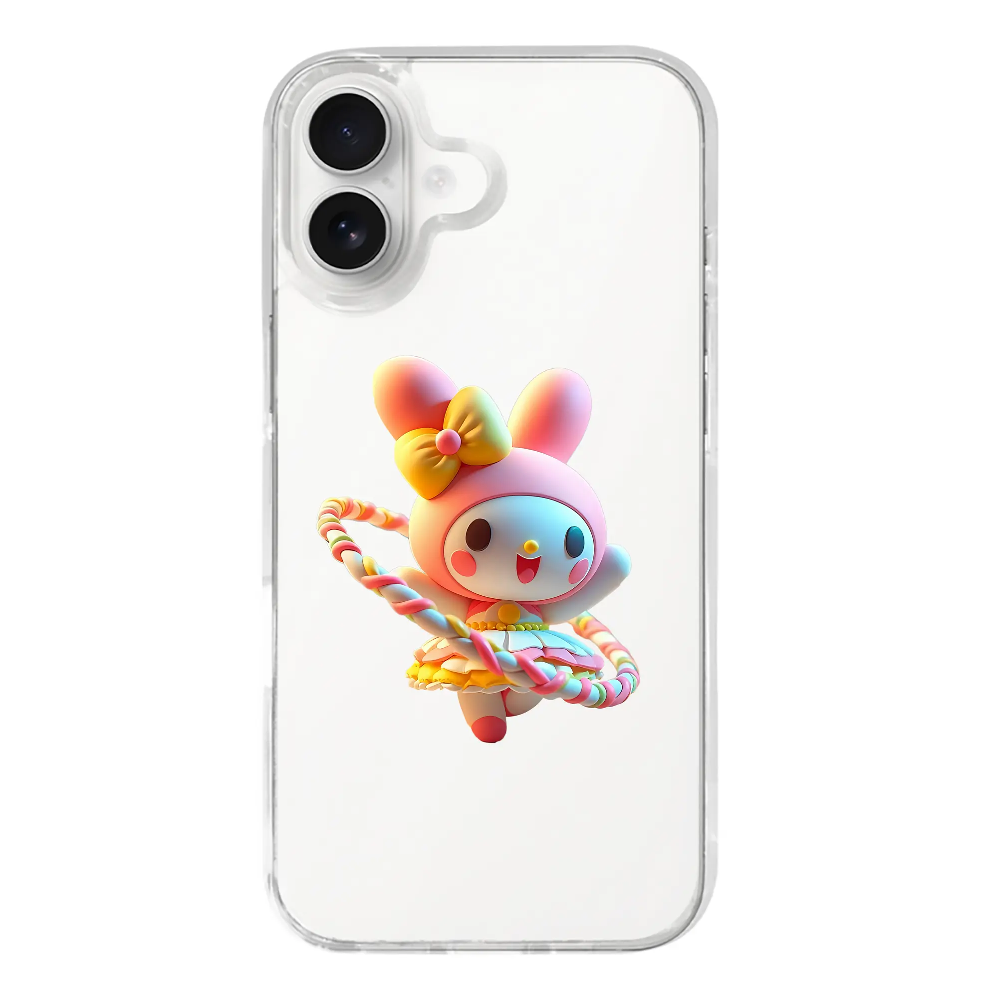 サンリオ グッズ,マイメロディ - iPhone 17シリーズ 透明スマホケース – 薄型・耐衝撃・精密フィット保護カバー